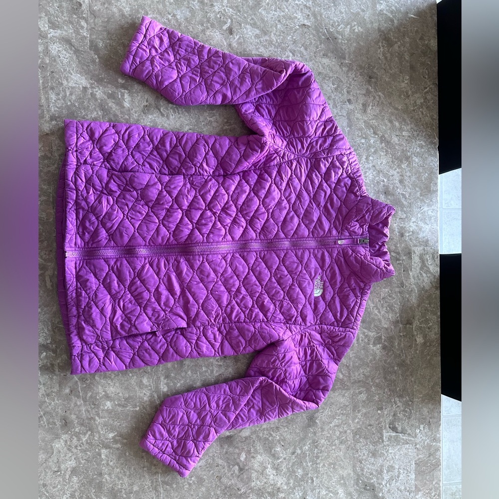 The North Face Pink Quilted Jacket